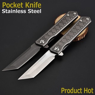 Knife มีดสั้น มีดปา มีดเดินป่า Knives มีดต่อสู้ Knife fight มีดพก Pocket มีดพับ Folding knife คมพิเศษ รุ่น 32