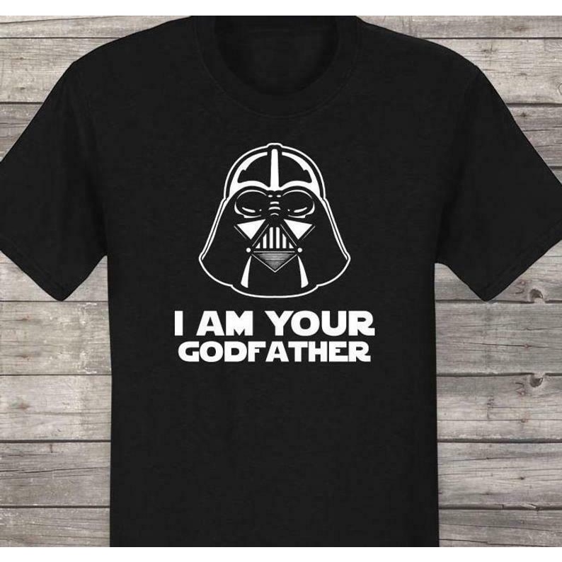 GILDAN เสื้อยืด ผ้าฝ้าย พิมพ์ลาย The Godfather Vader I'm Your Father's Day สวมใส่สบาย