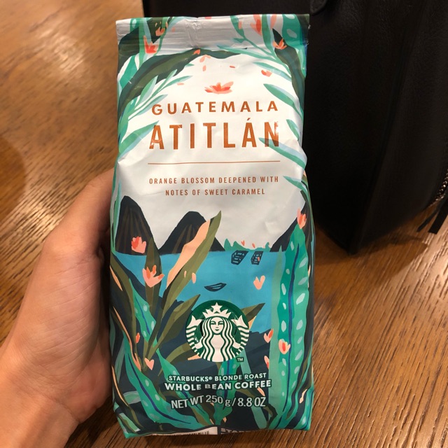 เมล็ดกาแฟ สตาร์บัค Starbucks coffee bean GUATEMALA ATITLAN Shopee