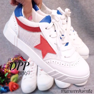 รองเท้าผ้าใบแฟชั่น korae style พร้อมส่ง🚨T4522