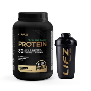 LIFZ SPORT PROTEIN โปรตีนสูง 30 กรัม (High Protein) 130 kcal. สร้างกล้ามเนื้อ ลีนไขมัน ขนาด 2.2 lbs. พร้อมแก้วเชค