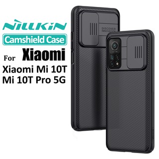 nillkin เคสโทรศัพท์มือถือ พร้อมฝาปิดป้องกันกล้อง สําหรับ Xiaomi Mi 10T Pro 10T