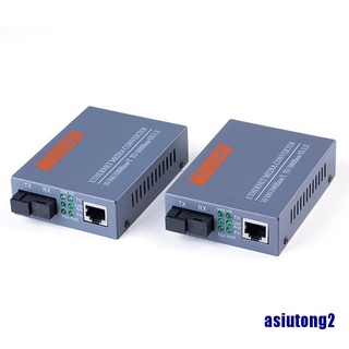 (Asiutong2) Htb-gs-03 A / B Gigabit ไฟเบอร์ออปติคอลแปลงสื่อ 1000Mbps 1