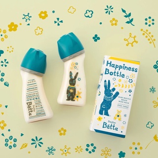 *รุ่นใหม่รับปี 2023* Dr.Betta ขวดนม คอกว้าง Happiness 2023