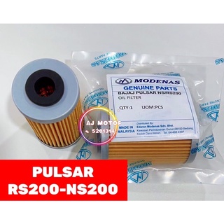 Pulsar NS200 RS200 ไส้กรองน้ํามันเครื่อง 4T NS RS-200 ENGINE ENJIN TAPIS TALIS AIR FILTER Black RACING