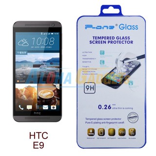 P-One ฟิล์มกระจกนิรภัย HTC E9