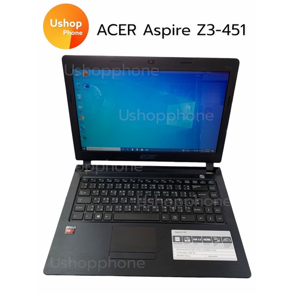 🔥🔥🔥 Notebook Acer Aspire Z3 451 มือสอง เครื่องสวย  🔥🔥🔥