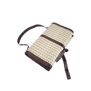 Oบ้านแพง เสื่อนั่งสมาธิ 3 พับเล็ก ขนาด 65 x 90 ซม. พรมเช็ดเท้า O Ban Phaeng, 3 fold meditation mat, small size, 65 x 90