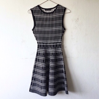 ZARA BLACK&amp;WHITE DRESS เดรส