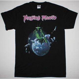 ใหม่ เสื้อยืดลําลอง แขนสั้น พิมพ์ลาย Praying Mantis S/T 80 Nwobhm Budgie Samson Aor Angel Witch DIY 2022