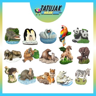 แม่เหล็ก แม่เหล็กติดตู้เย็น Wild Animal Magnets - มีหลายแบบให้เลือก