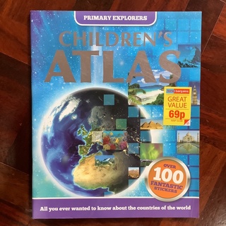 Primary Explorers Children’s Atlas หนังสือความรู้ด้านภูมิศาสตร์สำหรับเด็ก