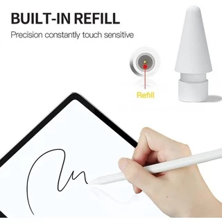 Hdoorlink หัวปากกาสไตลัส แบบเปลี่ยน สําหรับ iP Pencil 1st 2nd Generation