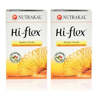 NUTRAKAL Hi-flex ลดอาการปวดข้อ ข้อเสื่อม (120 แคปซูล) x 2 กล่อง