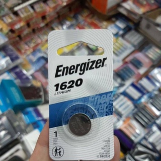 ถ่านรีโมท Energizer CR1620 Lithium 3V แพคเดี่ยว 1ก้อน ของใหม่ ของแท้