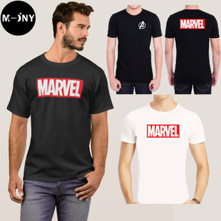 เสื้อ Marvel มาร์เวล (งานดี ถูกที่สุด) ผ้าดี cotton100, สกรีนแบบเฟล็ก PU เนียนสวย ไม่แตก ไม่ลอก