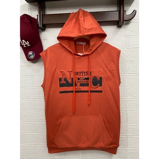 NEW💖 เสื้อกั๊ก แขนกุดมีฮู้ด NYC สินค้าพร้อมส่ง มีเก็บเงินปลายทาง