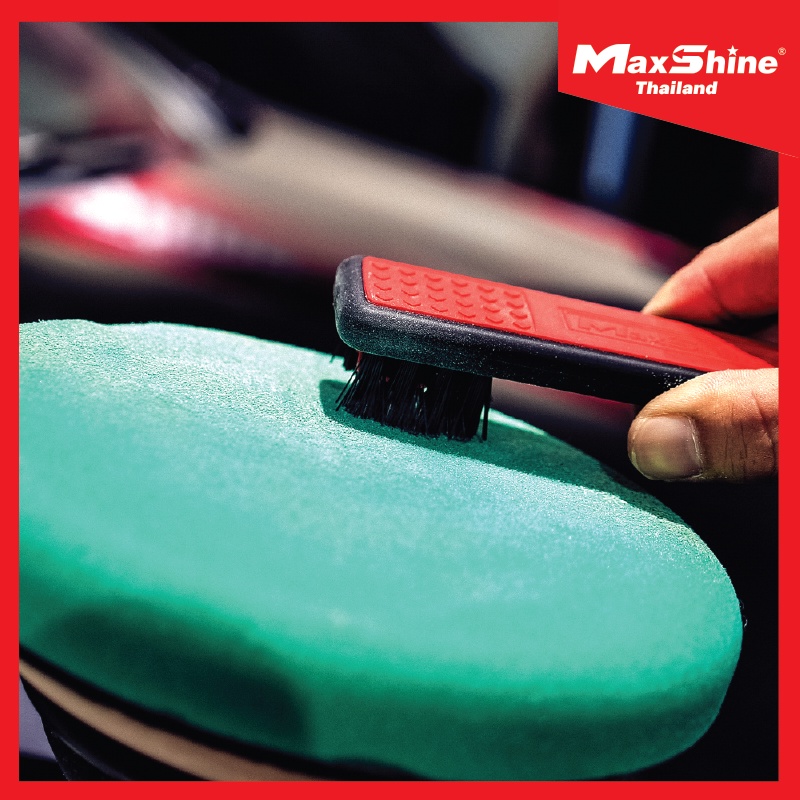 MAXSHINE Foam Pad Cleaning Brush and Pad Removal Tool แปรงทำความสะอาดฟองน้ำขัดสีรถยนต์