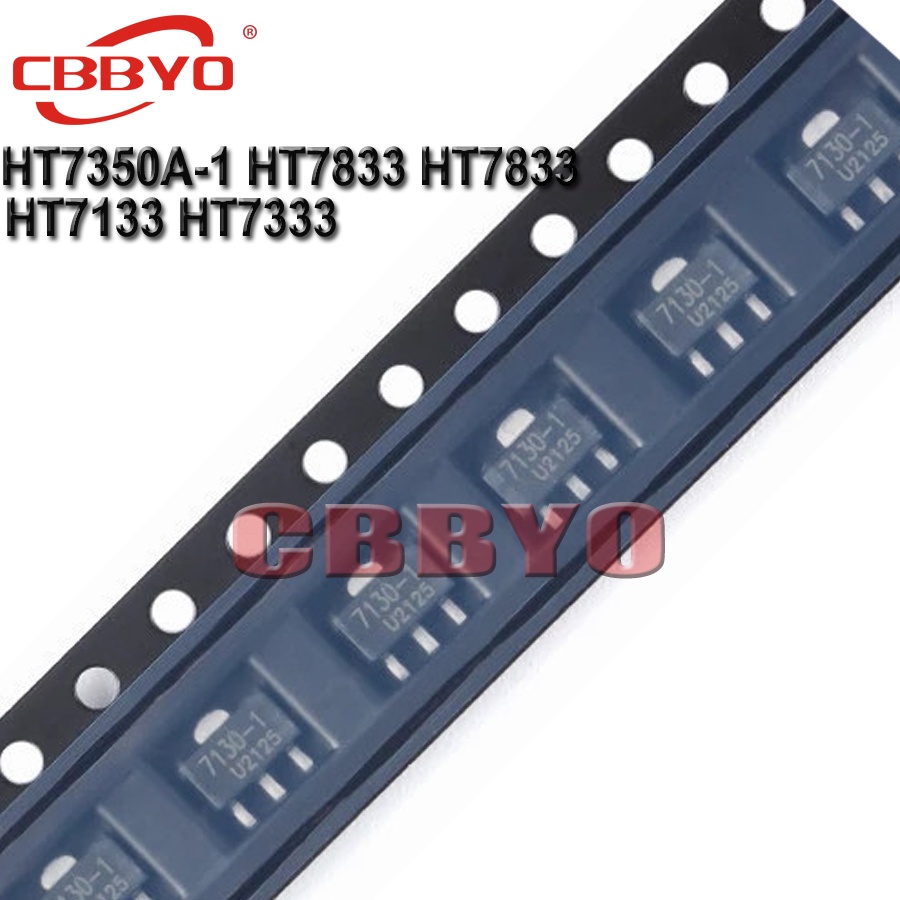 10pcs HT7133 HT7333 HT7350A-1 HT7833 SOT-89 HT7530 สต็อกพร้อมใหม่เอี่ยม