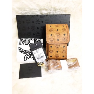 สด-ผ่อน📌แท้💯 Mcm Crossbody Phone Case in Visetos