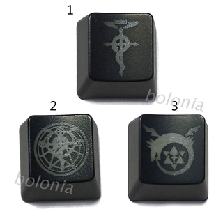 1 ชิ้น Diy Abs Backlit แป้นพิมพ์ปุ่มกด R4 Full Metal Alchemist Keycap Esc