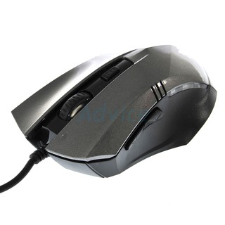 USB Optical Mouse NUBWO (NM-10 LUCIEN) Gray/Black