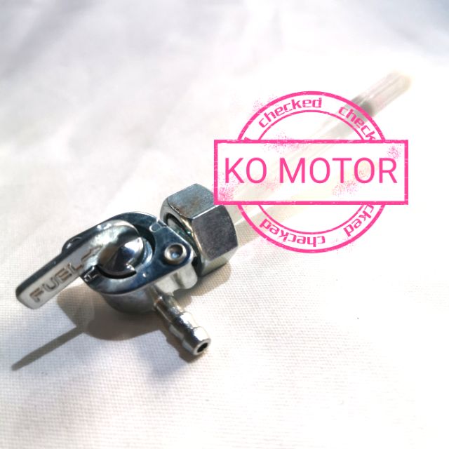 ก๊อกน้ำมัน JX110 JXS2-4 CD200 CG125 GL100 GLX เกลียว 12.5 mm.