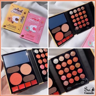 Mila color chocolate makeup พาเลทแต่งหน้า สวยครบในตลับเดียวNo.5042