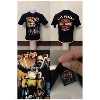 เสื้อวินเทจ (harley davidson) ป้ายฮาเลย์ผ้าCotton shirt (มีให้เลือกหลายลาย