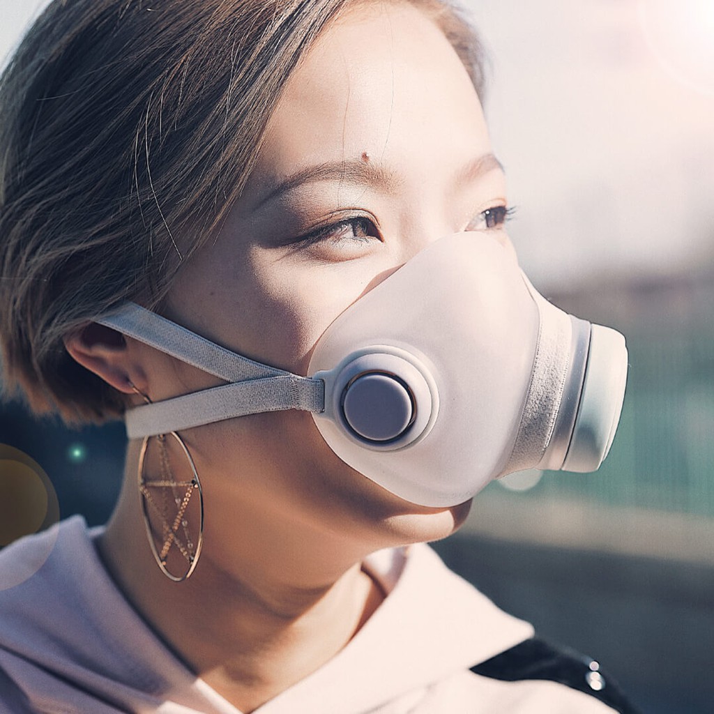 หน้ากากกันฝุ่น [ส่งฟรี!!!] Xiaomi Purely Mask รุ่นใหม่ woobi เหนือกว่า N95 เป็น F95 หายใจง่ายกว่าเยอ