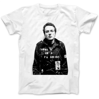 [S-5XL] ใหม่ล่าสุด เสื้อยืดลําลอง แขนสั้น พิมพ์ลาย Joe Strummer Singned Never Die Reto แฟชั่นวาเลนไทน์