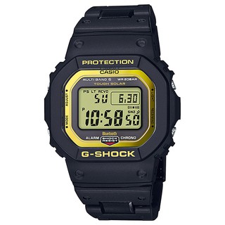 CASIO G-SHOCK รุ่น GW-B5600BC-1DR สีดำ ทอง สินค้าใหม่ ของแท้ รับประกันศูนย์ CMG สายผสมเรซิ่นสแตนเลส