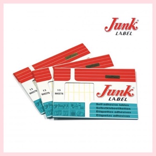 สติกเกอร์ป้ายราคา สติกเกอร์อเนกประสงค์ Junk Label