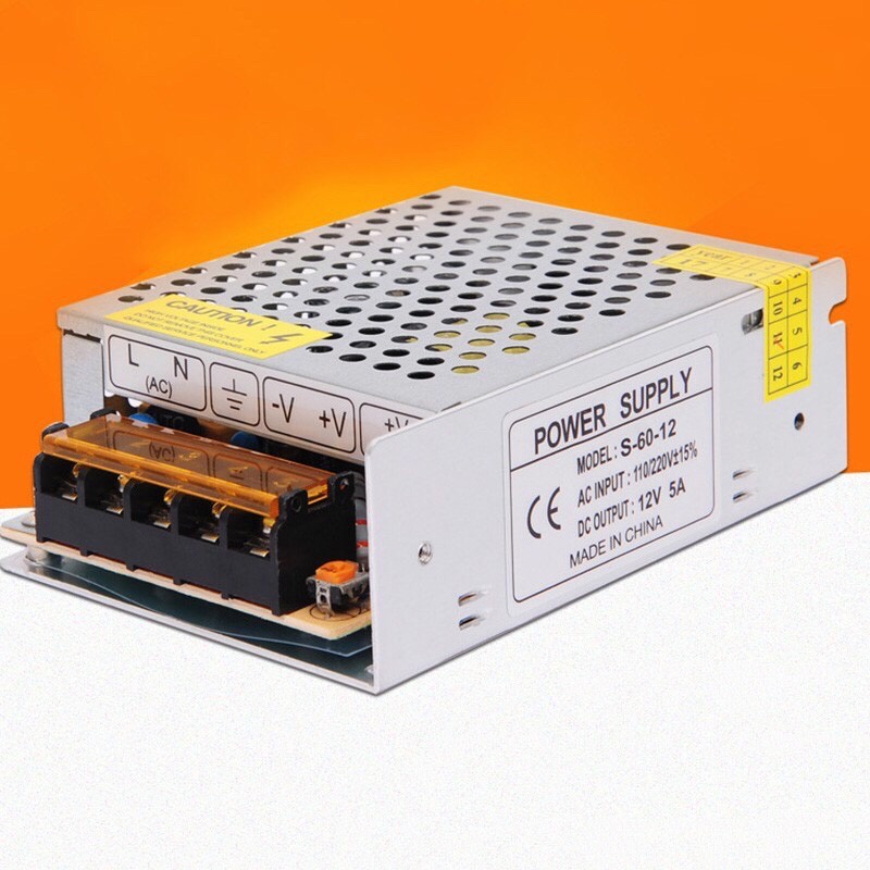 สวิตชิ่งเพาเวอร์ซัพพลาย Switching Power Supply 12V 5A 10A 15A 20A 30A 40A 50A 60W-600W