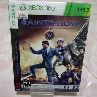 แผ่นเกมส์เอ็กบ็อกซ์ Xbox 360 Saints Row IV