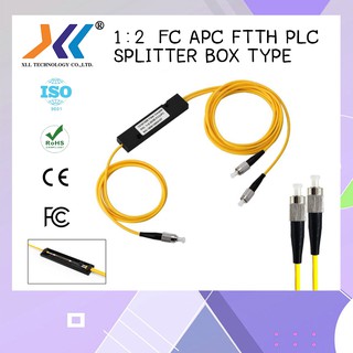 FC Splitter PCL 1x2 Single Mode