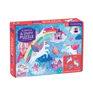 Unicorn Dreams Scratch and Sniff Puzzle  จิ๊กซอว์กลิ่นหอม