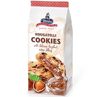 Merba Nougatelli cookies คุกกี้นูกัตไส้ครีมชอคโกแลต