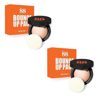 Bounce up pact ver.88 pack SPF50+/PA+++ แป้งดินน้ำมัน ver88 (2กล่อง)