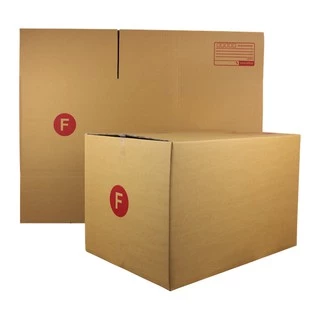 กล่องไปรษณีย์ เบอร์ F เล็ก ขนาด 31x36x13 cm. กล่องพัสดุ KA125