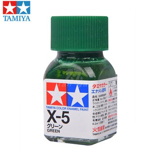 สีสูตรน้ำมัน Enamel X5 Green 10ml