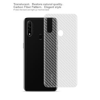 [Buy 1 Get 1 Free] oppo A31 A5 A9 2020 realme6 Reno3 PRO ฟิล์มกันรอยคาร์บอนไฟเบอร์แบบนุ่มสําหรับ oppoa8