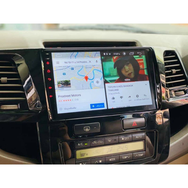 จอAndroid Fortuner 2003 2015 ALPHA FINNIX COUSTIC  แอลฟ่า ฟินนิก คูสติก ฟอจูนเนอร์ จอแอนดรอย จอติดรถ