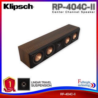 Klipsch RP-404C-II Center Channel Speaker ลำโพงเซ็นเตอร์ ดอกลำโพงขนาด 4 x 4 นิ้ว 500 วัตต์ รับประกันศูนย์ไทย 1 ปี