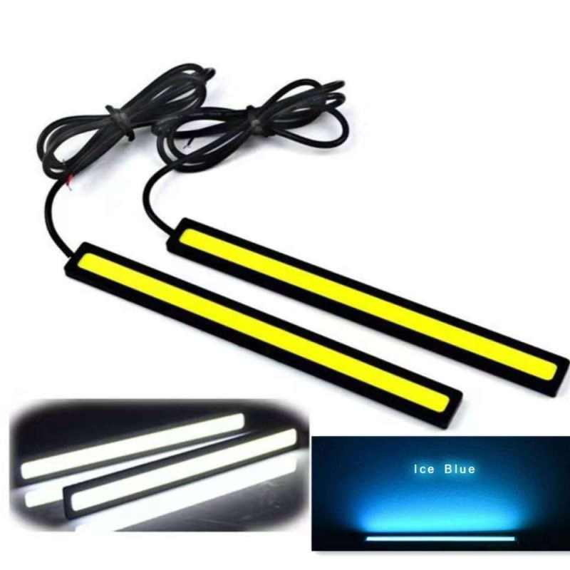 New iRemax ไฟLEDเดย์ไทม์ ไฟเดย์ไลท์12V LED COB สามารถเลือกได้แสงสีขาว สีไอซ์บลู