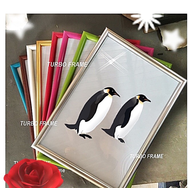 กรอบรูปใส่ใบประกาศ ขนาด A4 , 8x12", 8x10", 10x12", 11x14",10x15" พร้อมกระจก+ขาตั้ง+หูแขวนผนัง (DB-31