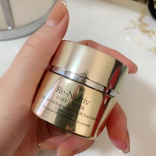 Estee Lauder แพลตตินั่มบํารุงรอบดวงตา สารสกัดจากดอกคาง แพลตตินัม ขนาด 15 มล. หรูหรา ต่อต้านริ้วรอยแห่งวัย