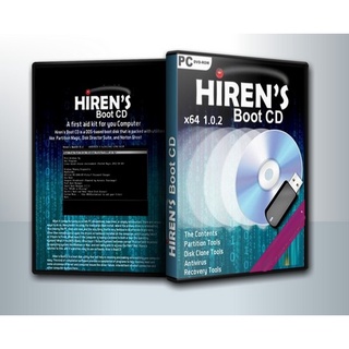 [ แผ่นโปรแกรมคอมพิวเตอร์ PC ] Hiren’s BootCD PE x64 1.0.2 ( 1 DVD )