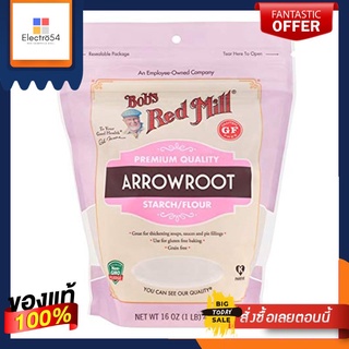 บ๊อบเรดมิลล์แป้งแป้งเท้ายายม่อม 454 กรัม/Bobs Red Mill Arrowroot Starch Flour 454gBobs Red Mill Arrowroot Starch Flour