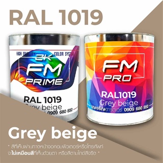 สี RAL1019 Grey Beige